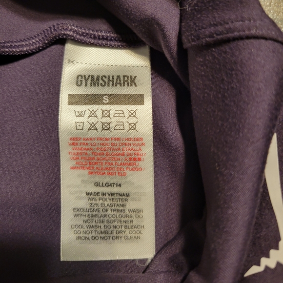 Purple Gymshark Size Small Seamless Leggings - Picture 3 of 4